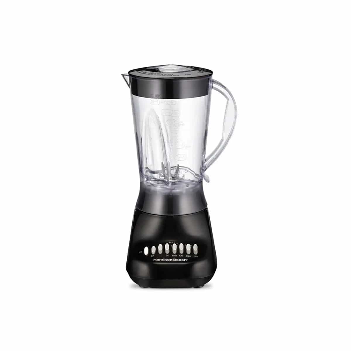 Licuadora De 1.65 Litros 10 Velocidades Color Negro Hamilton Beach