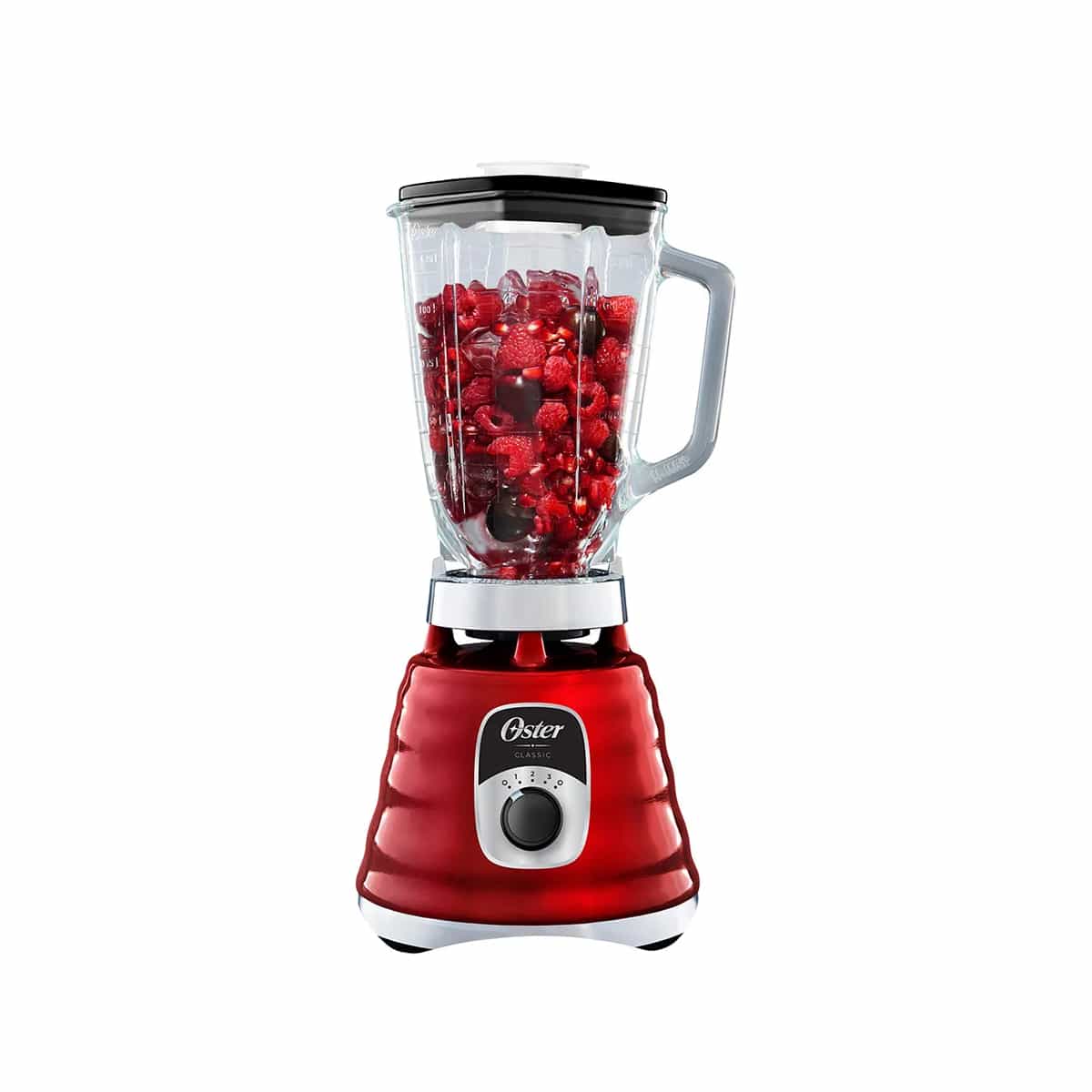 Licuadora De 1.25 Litros De 3 Velocidades Color Rojo Oster