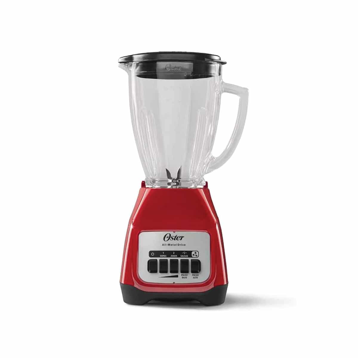 Licuadora 1.5 Litros De 2 Velocidades Color Rojo Oster