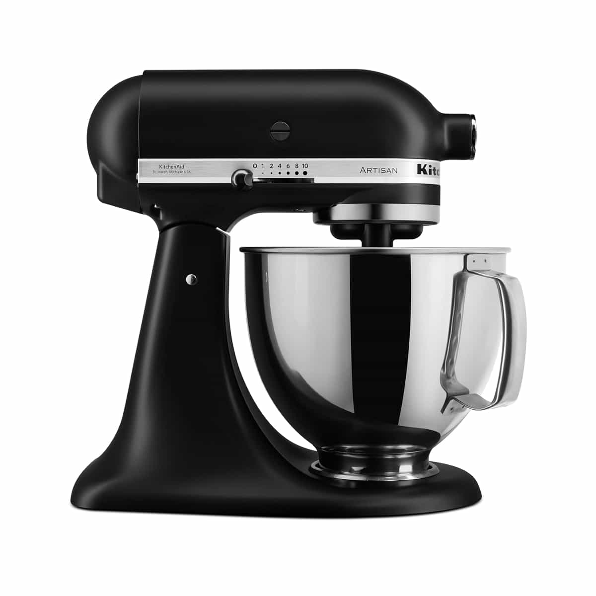 Batidora De Pedestal 5 litros 10 Velocidades color Negro KitchenAid