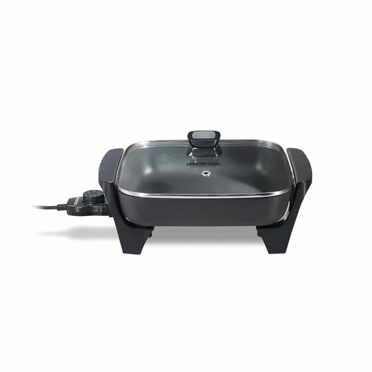 Sartén Eléctrico con Tapa Color Negro Proctor Silex