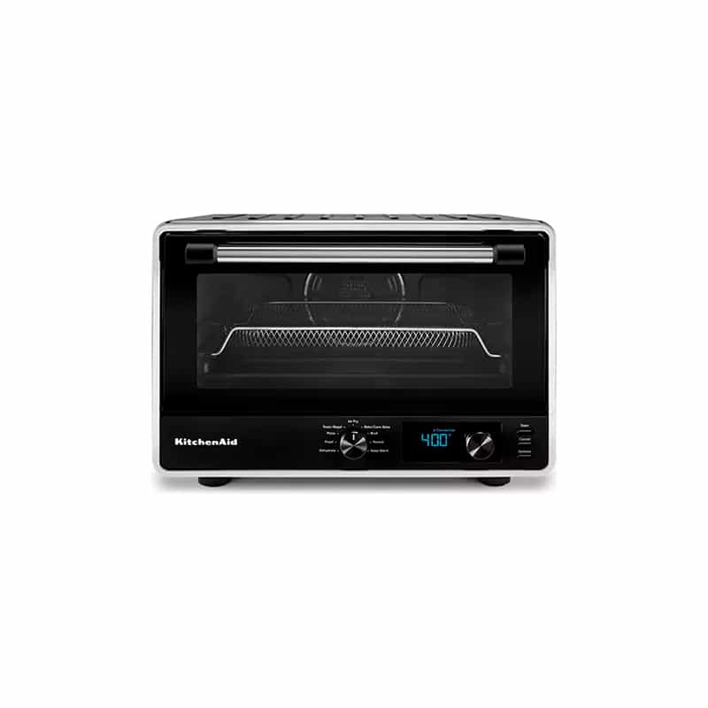Horno Eléctrico Color Negro Con Freidora De Aire 21 Litros KitchenAid