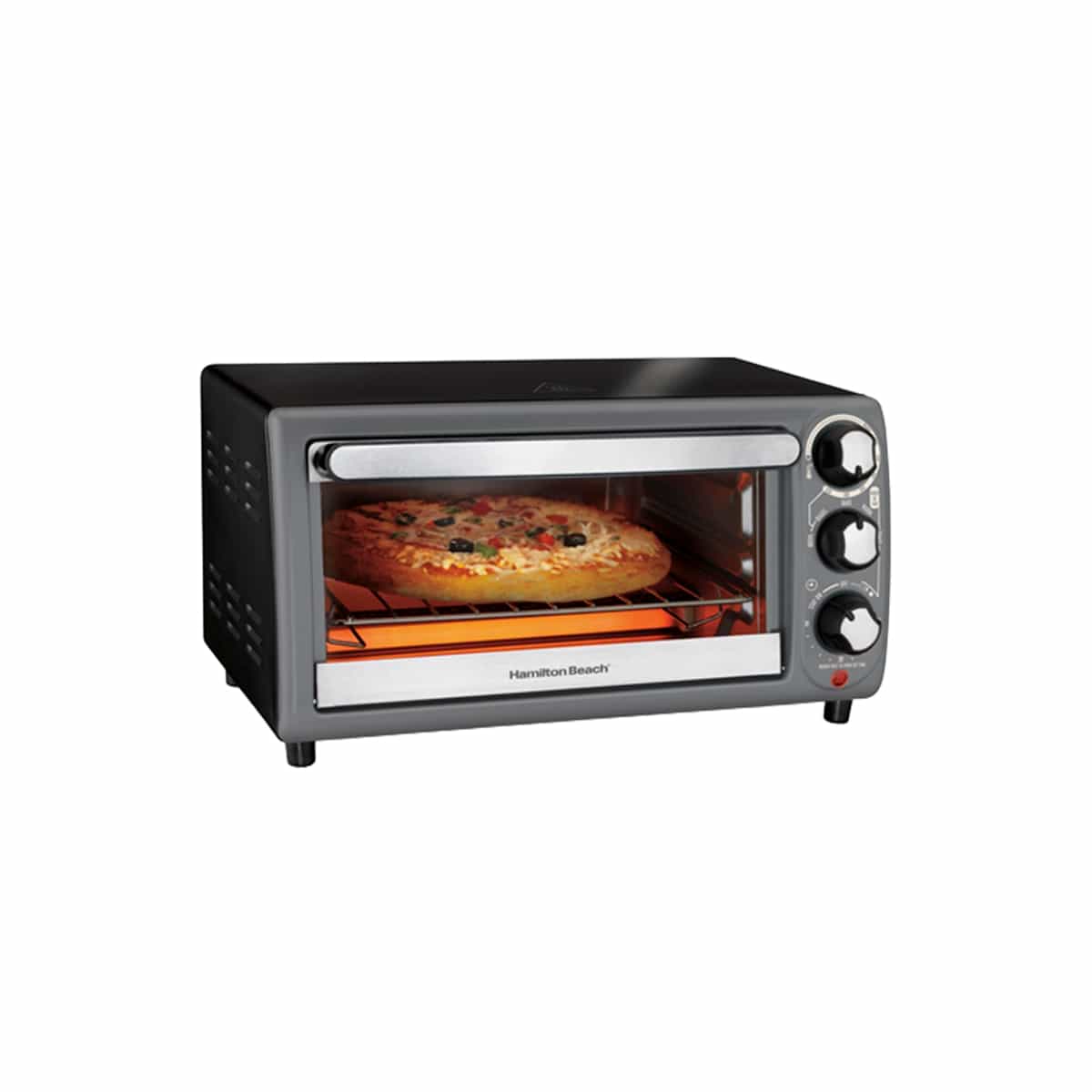 Horno Tostador Multifuncional De Acero Inoxidable Hamilton Beach