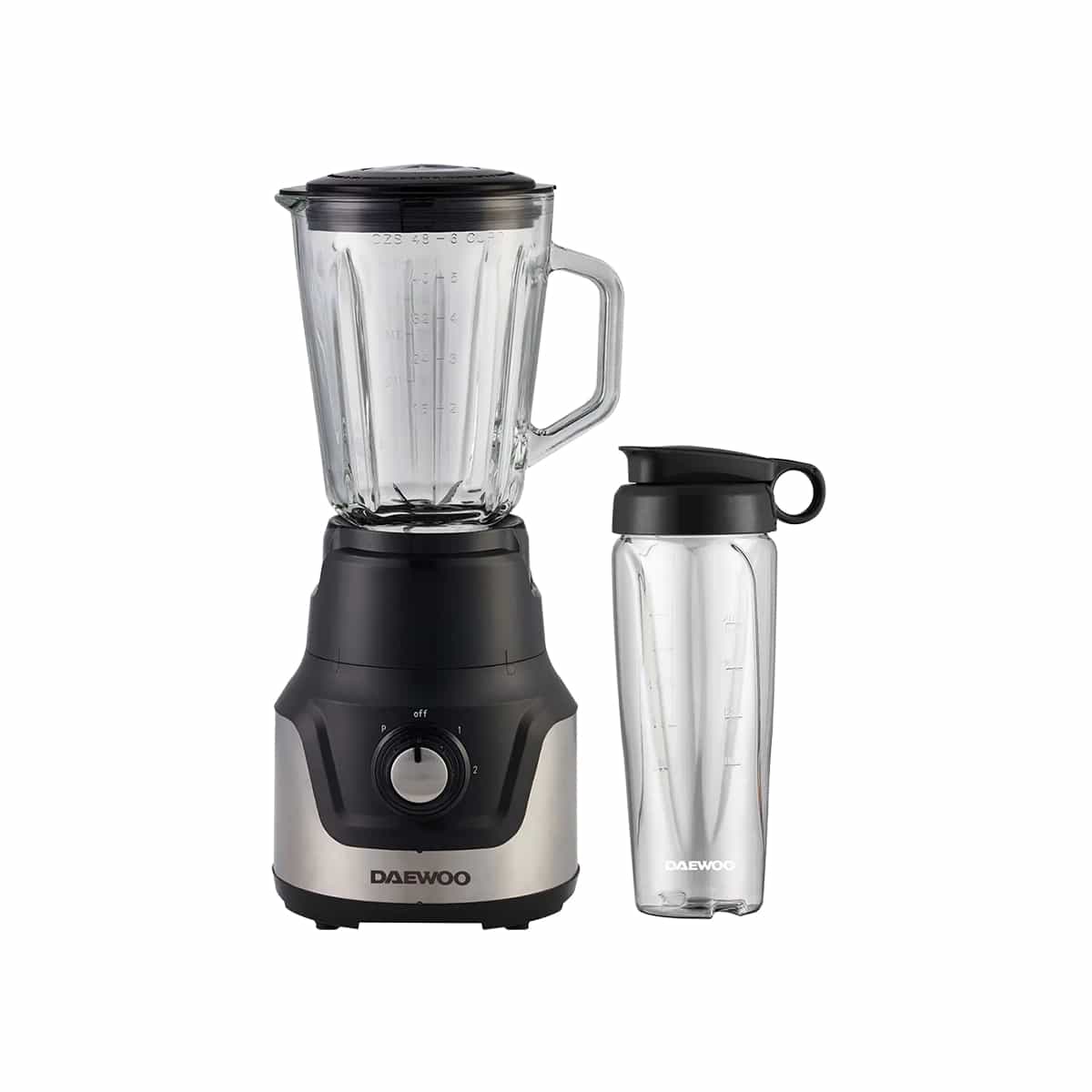 Licuadora De 1.5 Litros De 2 Velocidades Con Vaso Personal Daewoo