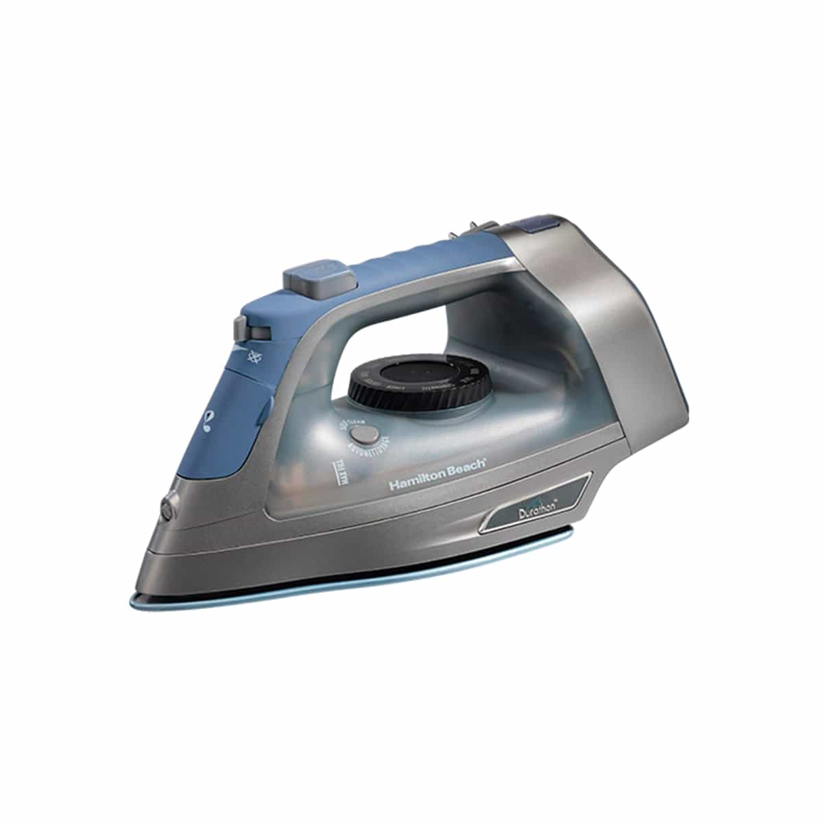 Plancha De Vapor Antiadherente Color Gris Hamilton Beach