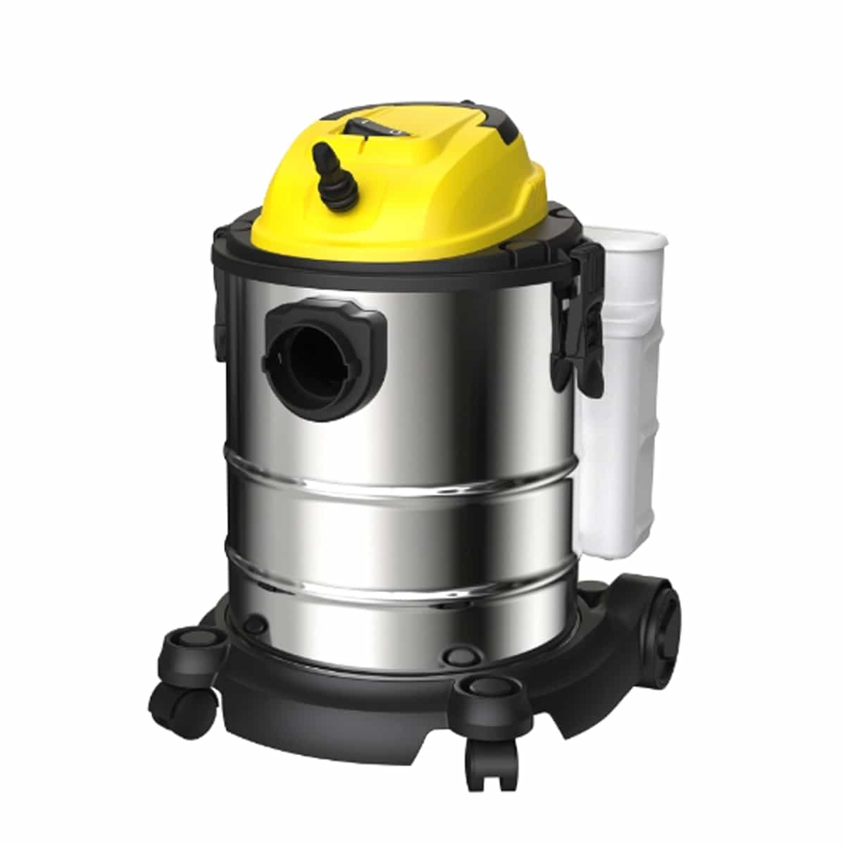 Aspiradora Seco Y Mojado Doble Función 25 Litros 1100 Watts Color Amarillo Daewoo