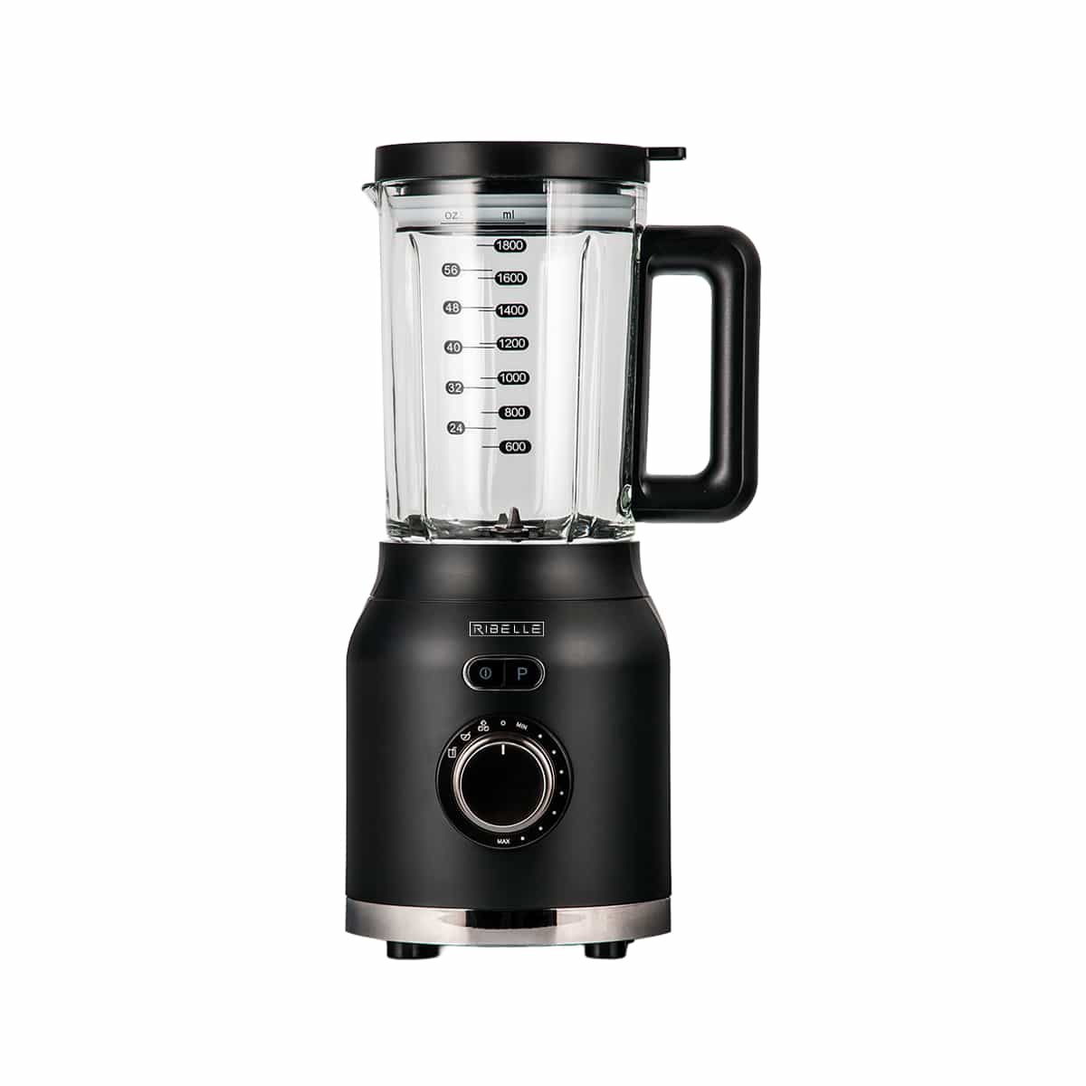 Licuadora De 1.8 Litros Color Negro Ribelle