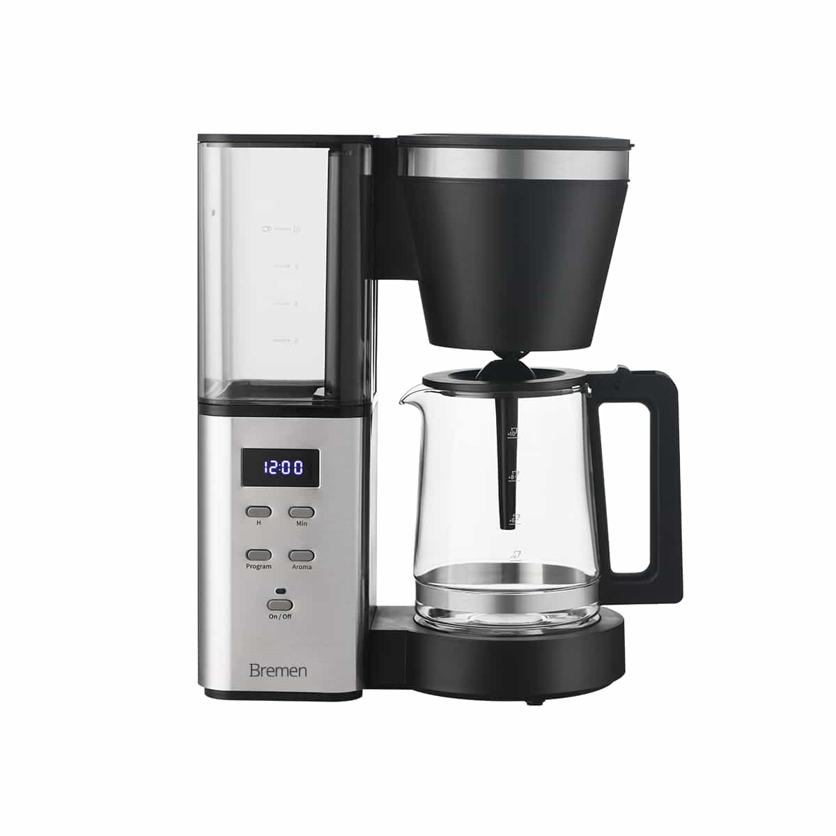 Cafetera 10 Tazas Color Negro Bremen
