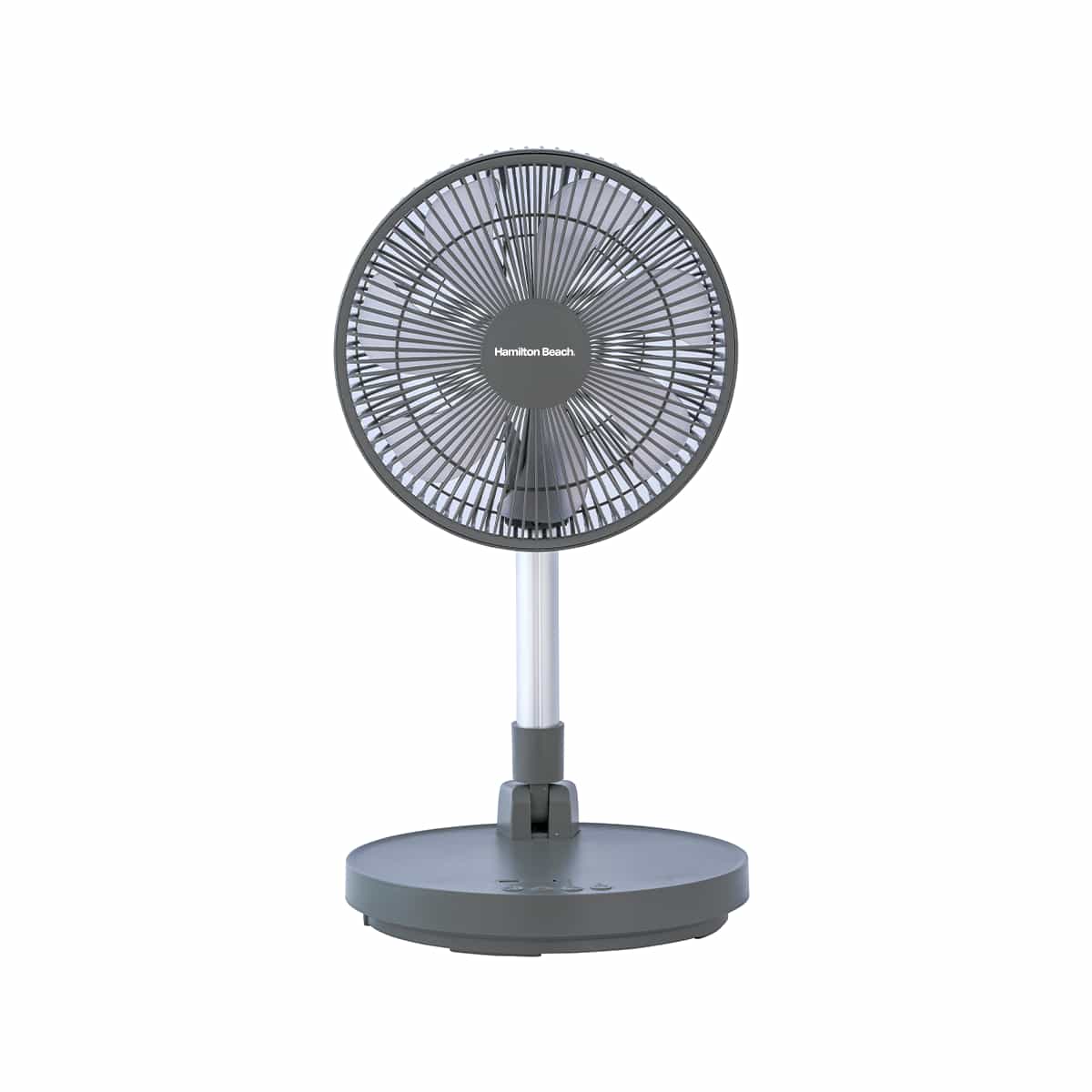 Ventilador De Pedestal Recargable 10 Pulgadas Gris Hamilton Beach