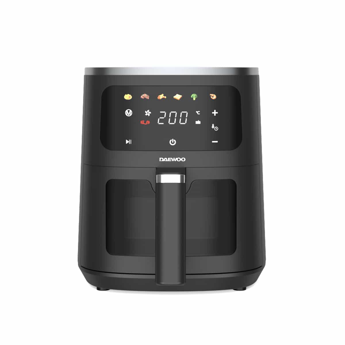 Freidora de Aire Digital 4 Litros Color Negro Daewoo