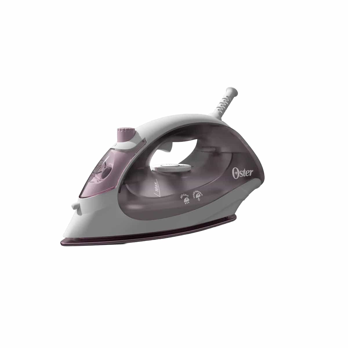 Plancha A Vapor Con Suela Antiadherente Color Morado Claro Oster