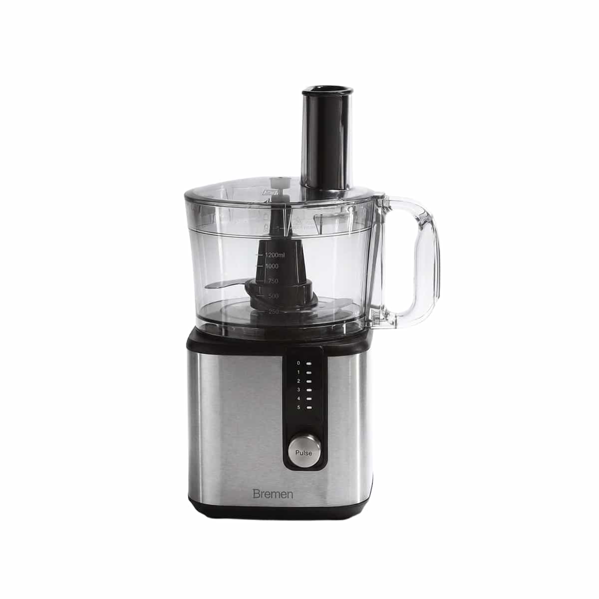 Procesador De Alimentos 8 Tazas Acero Inoxidable Bremen