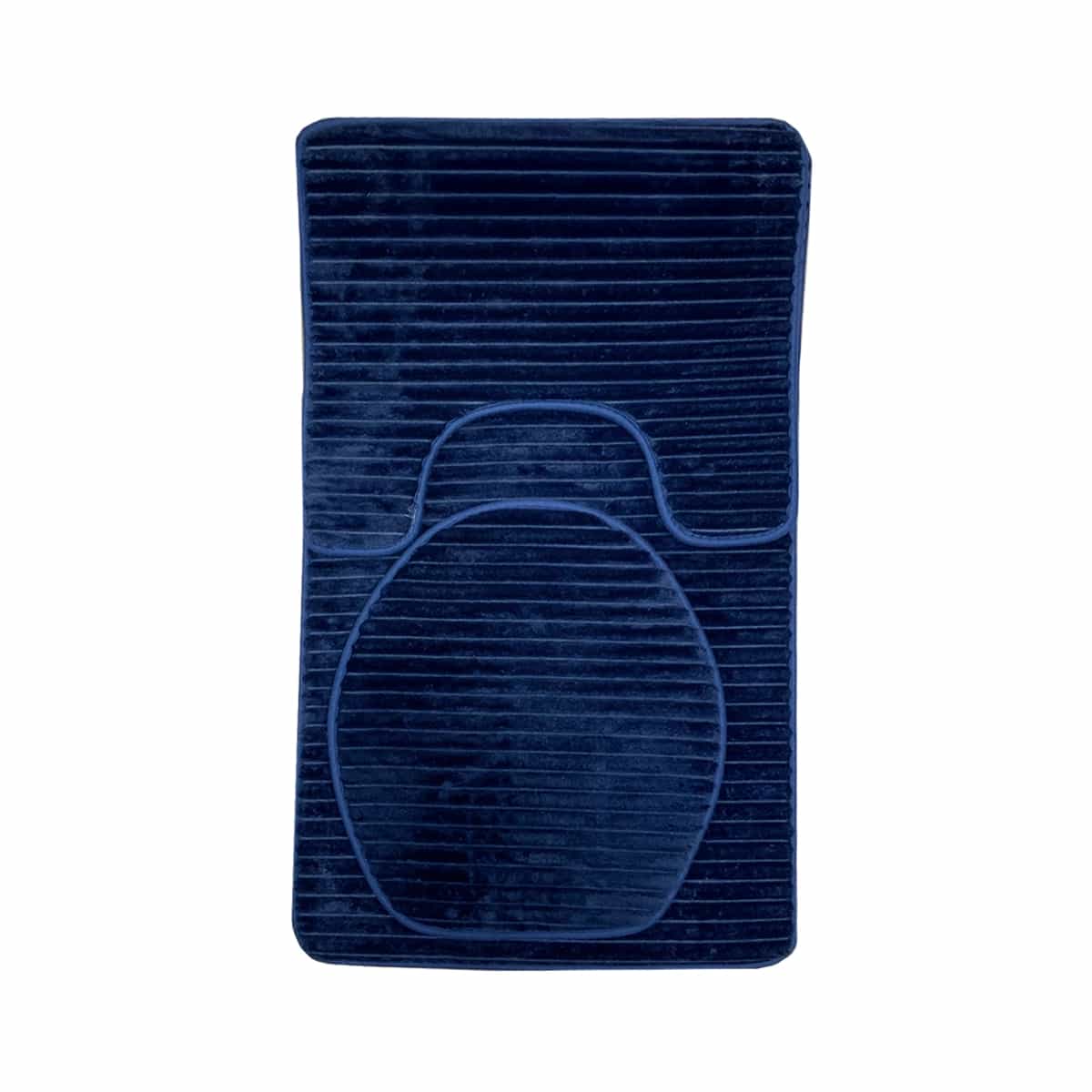 Juego De Alfombras Para Baño 2 Piezas Texturizada Zelina