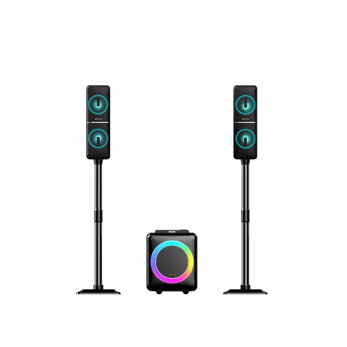 Cornetas Con Subwoofer Y Bluetooth 120W Color Negro Sansui