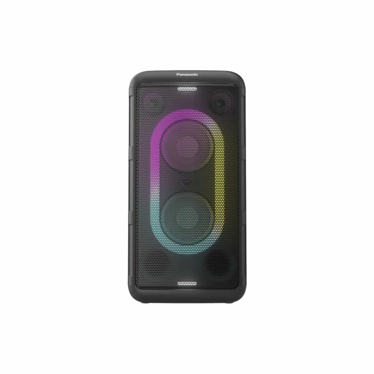 Corneta Portátil Inalámbrica con Bluetooth de 150W y Luces LED Color Negro Panasonic