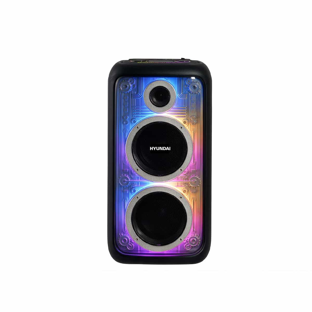 Corneta Con Bluetooth 60W Negro Hyundai
